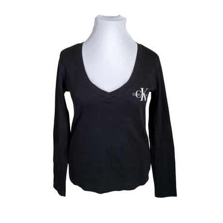 Naisten Calvin Klein Jeans - Trikoopaita, koko 44 - Musta ()