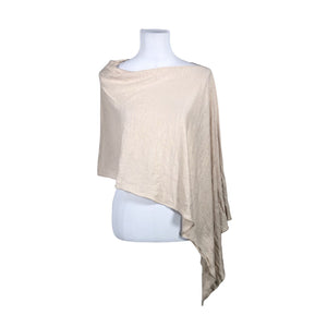 Naisten S.T.I - Poncho, koko Ei kokoa - Beige (1)