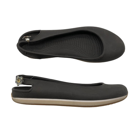 Naisten Crocs - Ballerinat, koko 37 - Ruskea ()