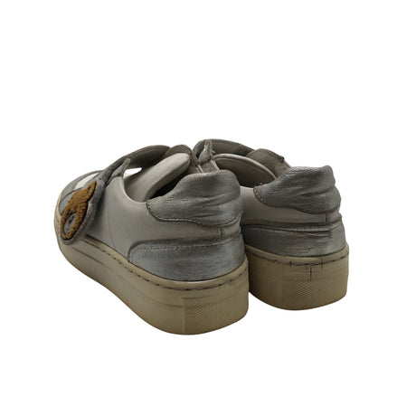 Unisex Moschino Teen - Tennarit, koko 32 - Hopea (2)