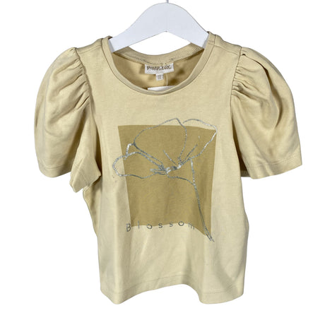 Tyttöjen POMPdeLUX - T-paita, koko 110 - 116 - Beige ()