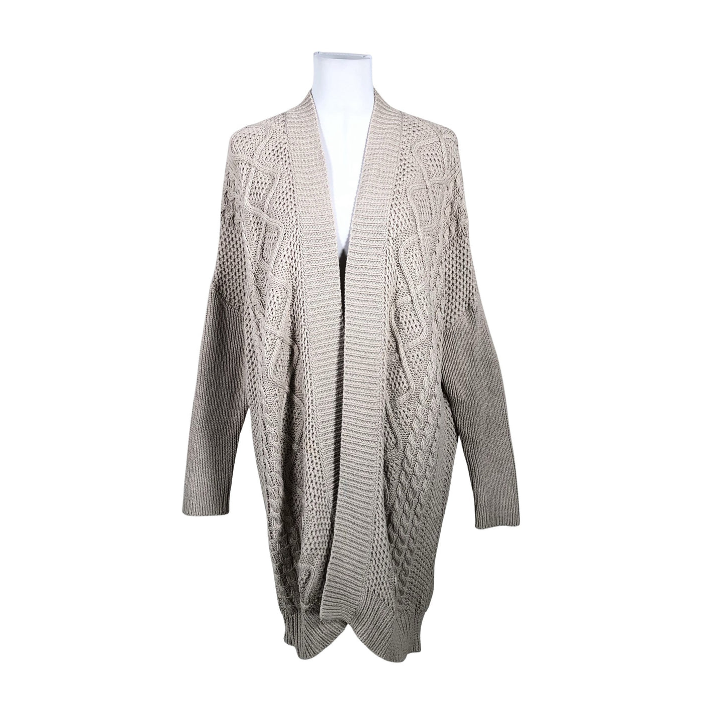 Naisten Part two - Neuletakki, koko 40 - Beige (1)