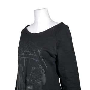 Naisten Uhana Design - Collegemekko, koko 40 - Musta (2)