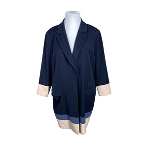 Naisten Zizzi - Trenssitakki, koko 52 - Sininen (1)