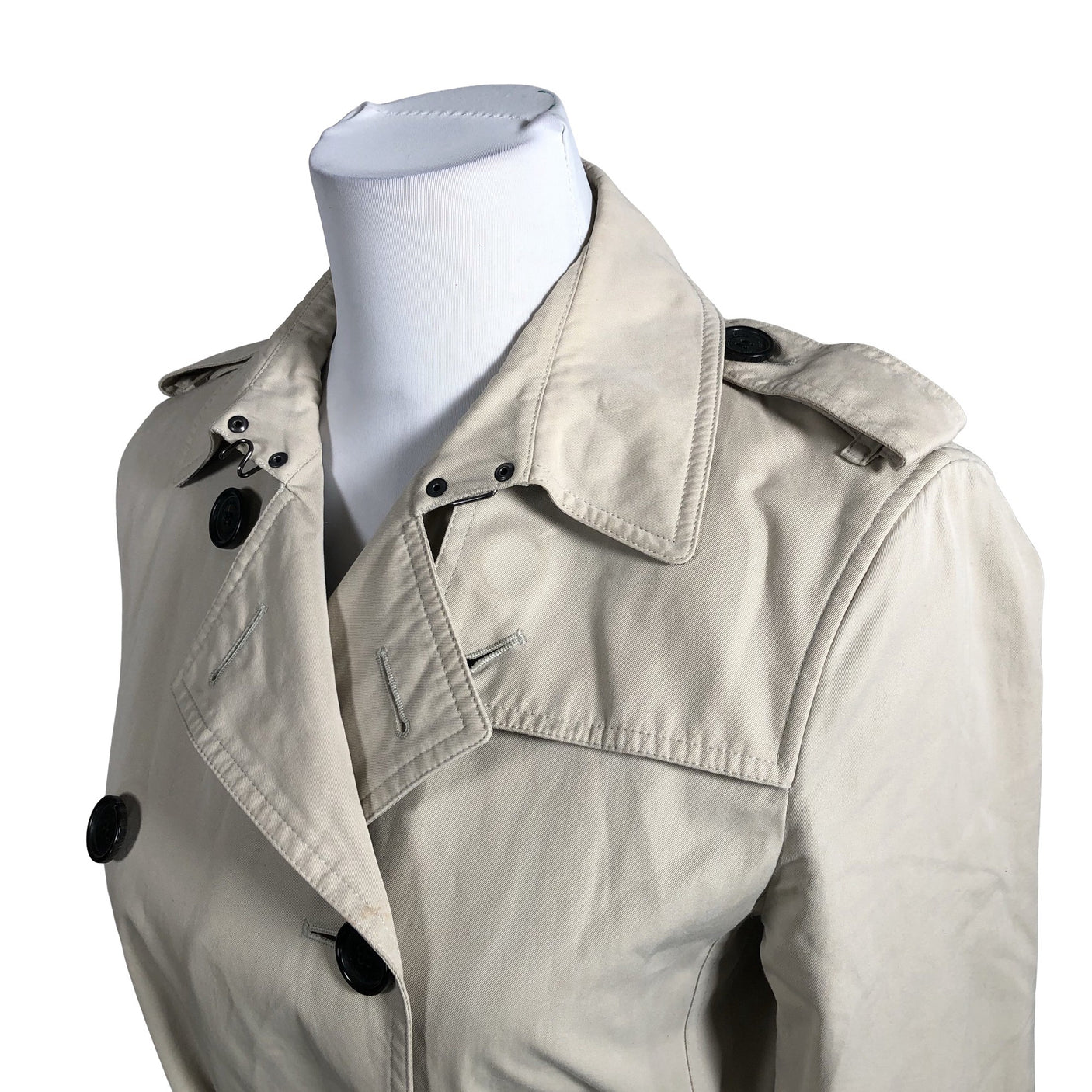 Naisten Burberry - Trenssitakki, koko 36 - Beige (2)