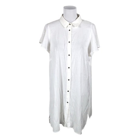 Naisten Zizzi - Kangastunika, koko 38 - Valkoinen (2)