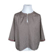 Naisten Holly & Whyte by Lindex - Lyhythihainen pusero, koko 46 - Beige ()