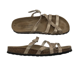 Naisten Re:Designed - Sandaalit, koko 41 - Beige (1)