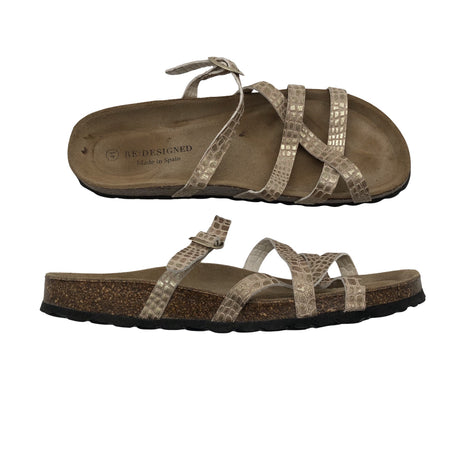 Naisten Re:Designed - Sandaalit, koko 41 - Beige ()