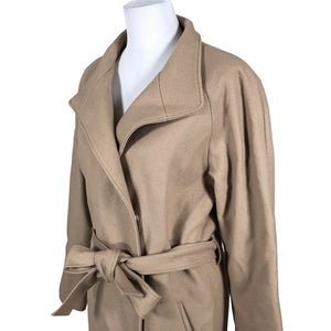 Naisten Mia & Leela - Villakangastakki, koko 40 - Beige (3)