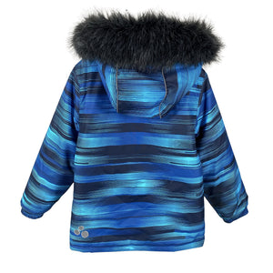 Unisex Huppa - Toppatakki, koko 134 - 140 - Sininen (2)