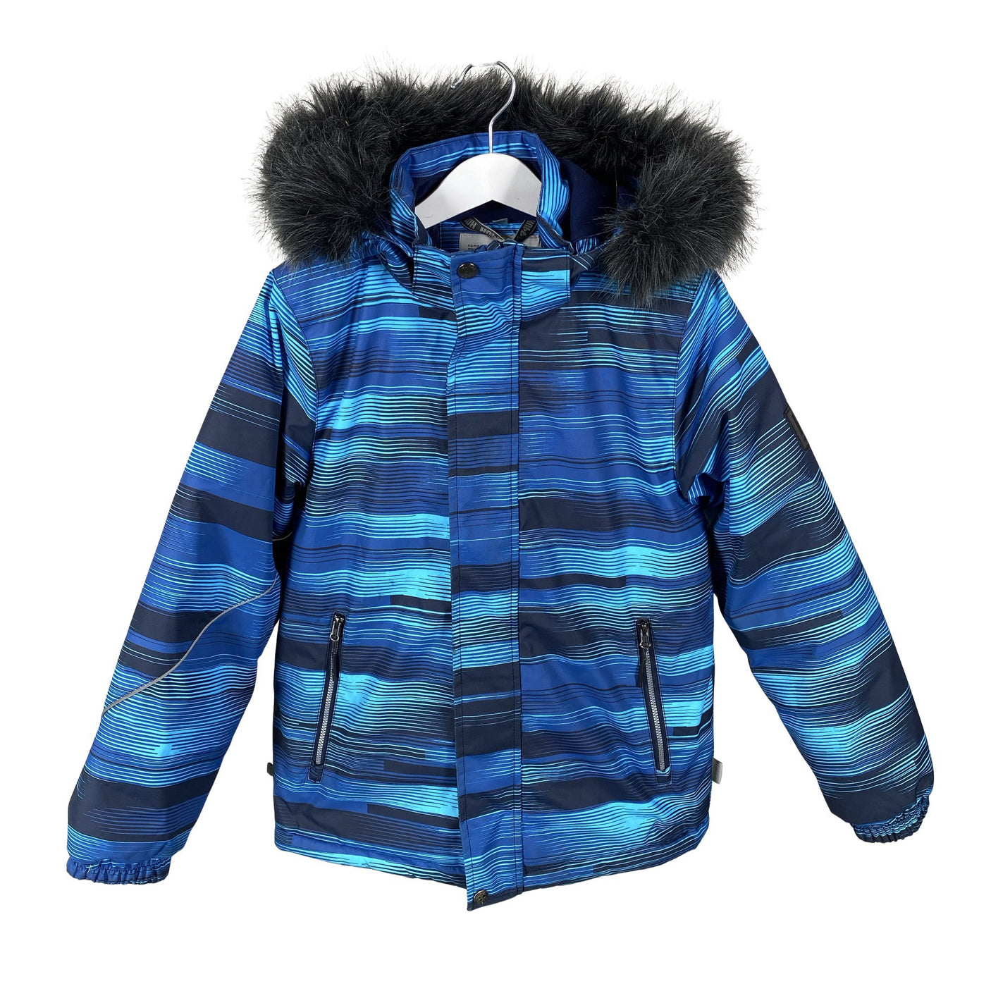 Unisex Huppa - Toppatakki, koko 134 - 140 - Sininen (1)