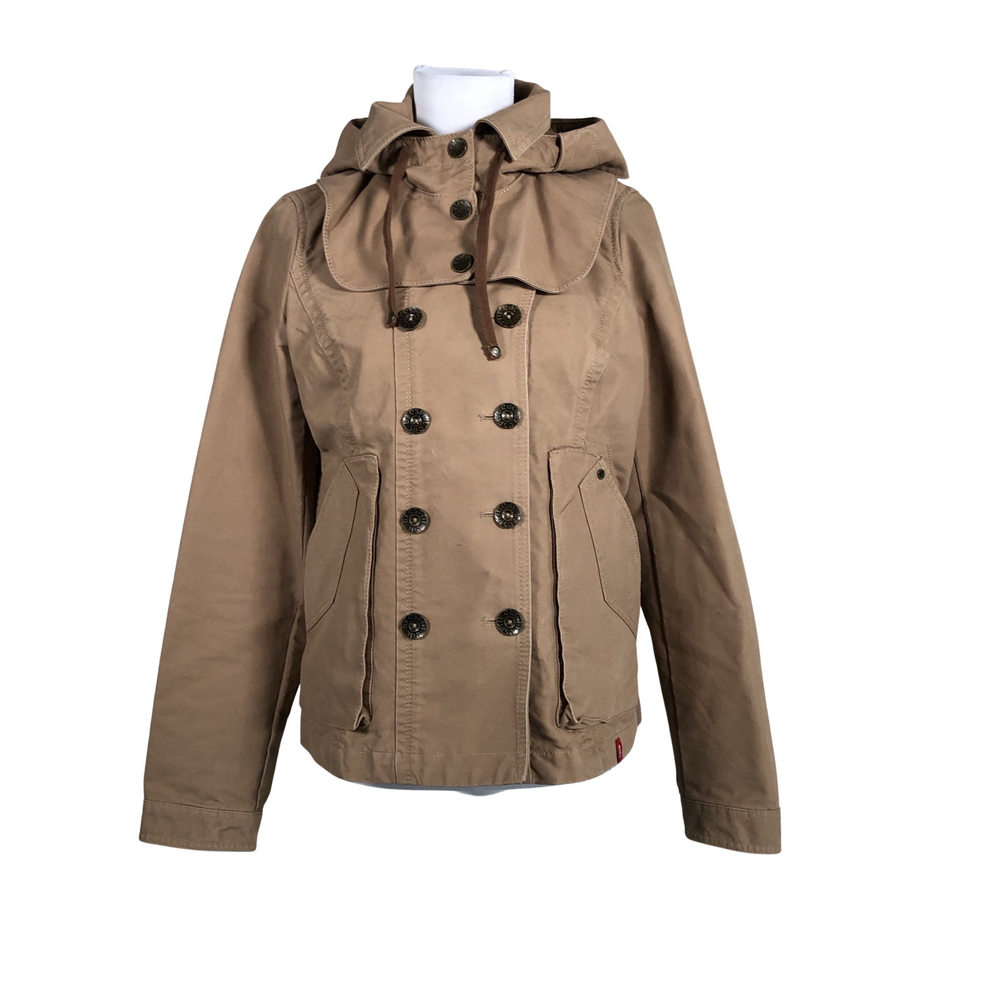 Naisten Esprit - Ulkoilutakki, koko 38 - Beige (1)