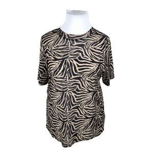 Naisten Zizzi - T-paita, koko 46 - Beige (1)