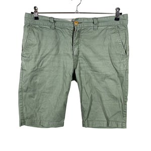 Miesten Cottonfield - Shortsit, koko W33 - Vihreä (1)