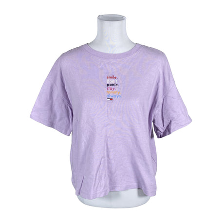 Naisten Tommy Jeans (Tommy Hilfiger) - T-paita, koko 42 - Violetti ()
