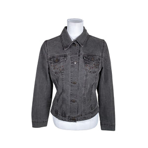 Naisten Very Nice - Farkkutakki, koko 38 - Harmaa (1)