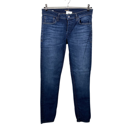 Miesten Jack & Jones - Farkut, koko W32 - Sininen ()