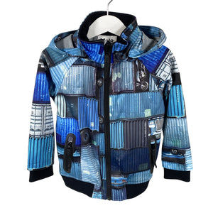 Poikien Molo Kids - Softshell-takki, koko 92 - 98 - Sininen (1)