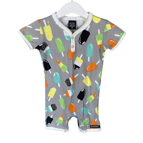 Unisex Villervalla - Shortsihaalarit, koko 80 - 86 - Harmaa ()