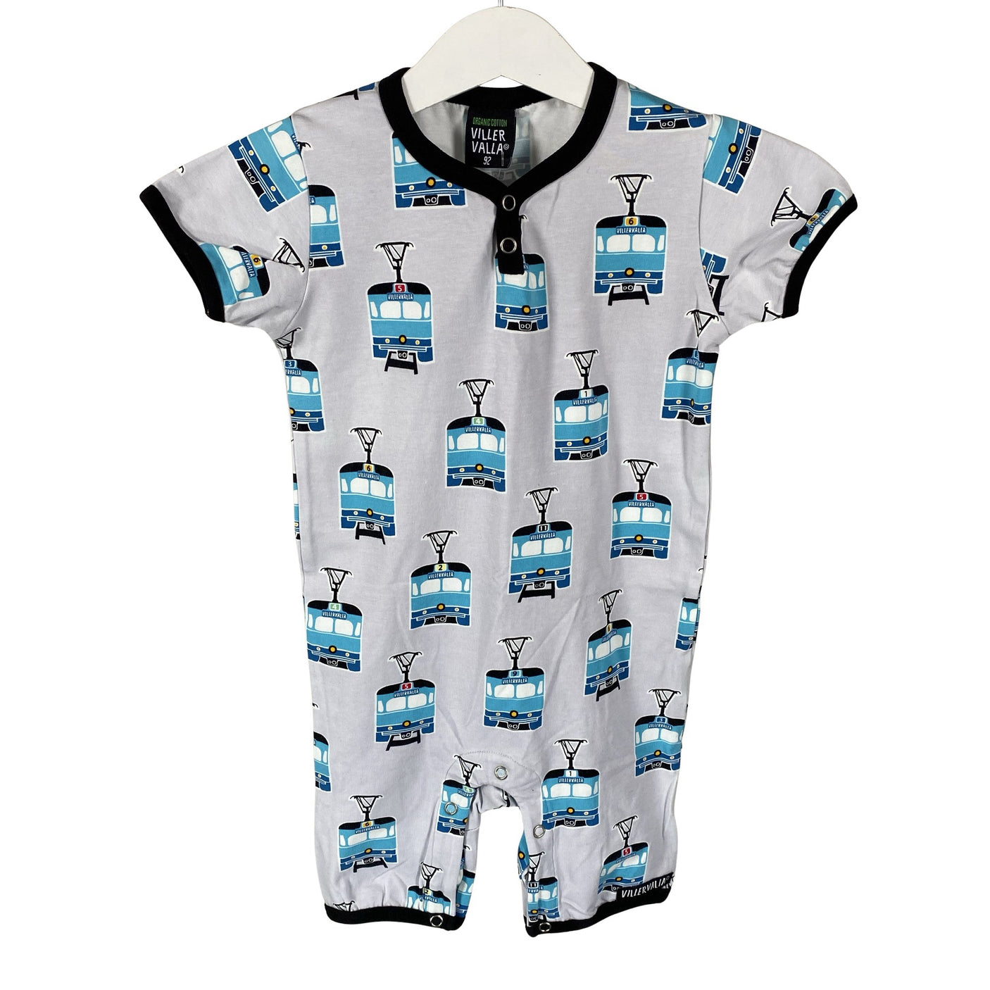 Unisex Villervalla - Shortsihaalarit, koko 86 - 92 - Harmaa (1)