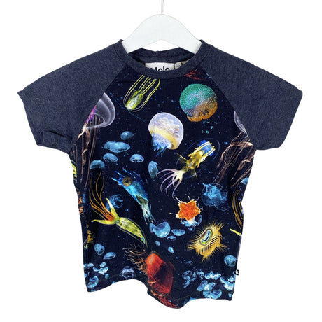 Unisex Molo Kids - T-paita, koko 98 - 104 - Sininen ()