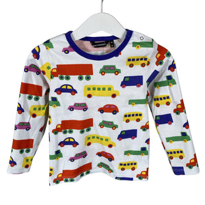 Unisex Marimekko - Trikoopaita, koko 92 - 98 - Valkoinen (1)