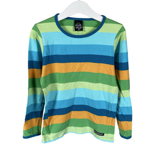 Unisex Villervalla - Trikoopaita, koko 116 - 122 - Sininen (1)