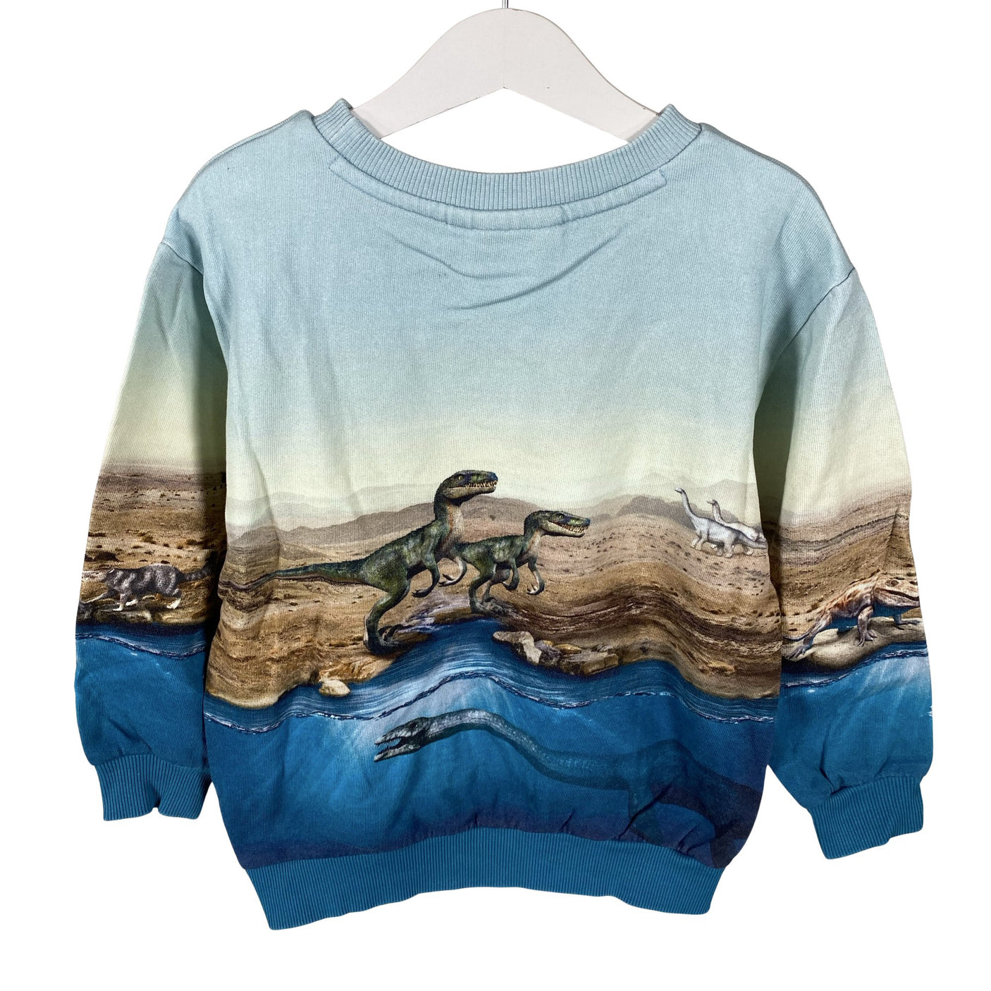 Unisex Molo Kids - Collegepaita, koko 104 - 110 - Vaaleansininen (2)