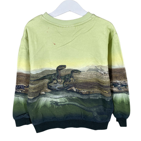 Unisex Molo Kids - Collegepaita, koko 116 - 122 - Vihreä (2)
