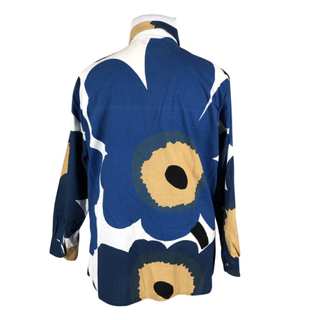 Naisten Marimekko - Kauluspaita, koko 42 - Sininen (2)