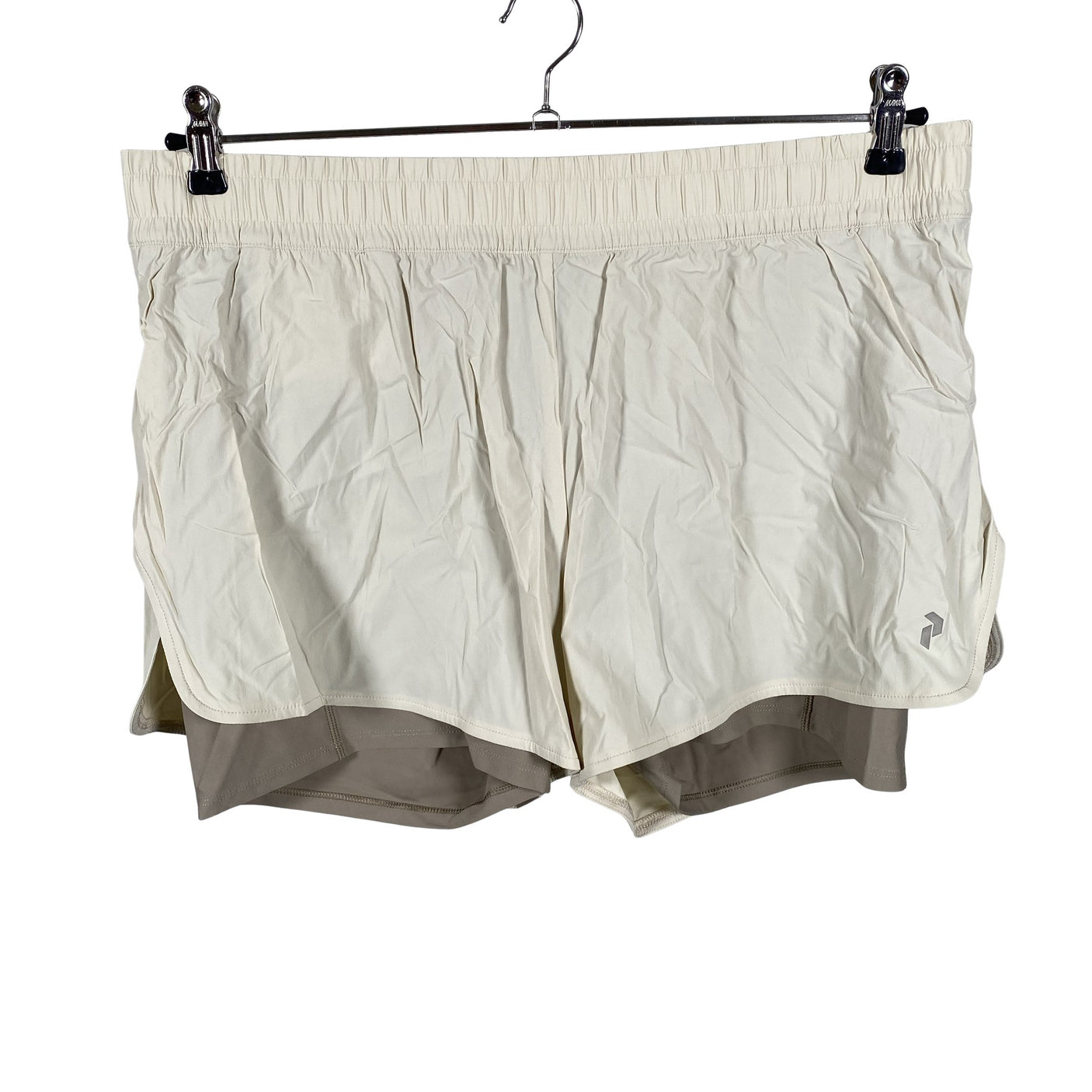 Naisten Peak Performance - Urheilushortsit, koko 42 - Beige (1)