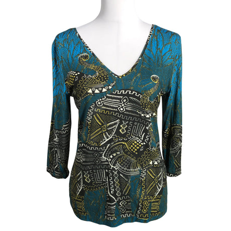 Naisten Guitare - Trikoopaita, koko 38 - Sininen ()