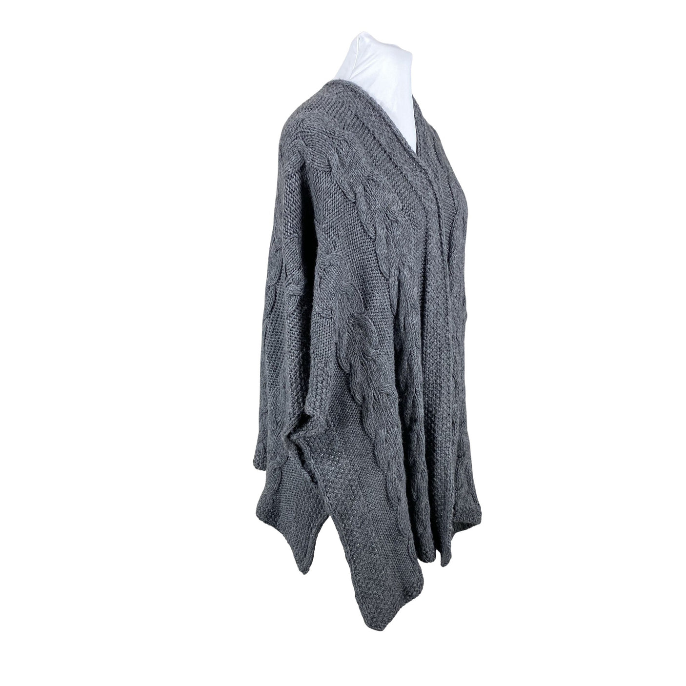 Naisten Bohemiana - Neuletakki, koko One size - Harmaa (2)