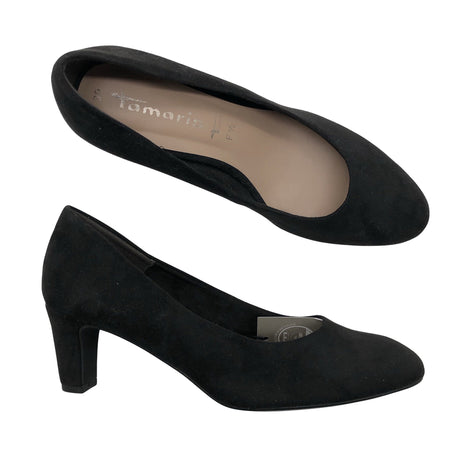 Naisten Tamaris - Korkokengät, koko 39 - Musta (2)