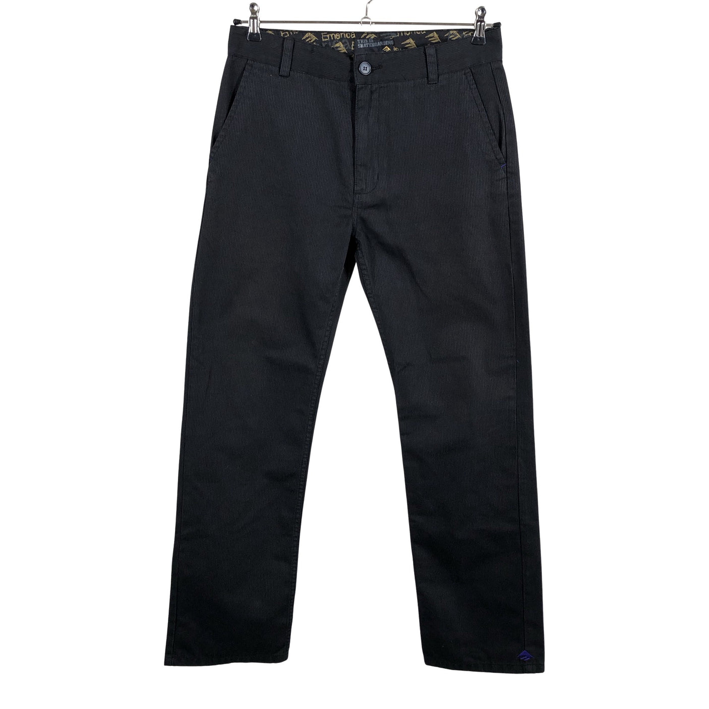 Miesten Emerica - Chinot, koko W30 - Musta (1)