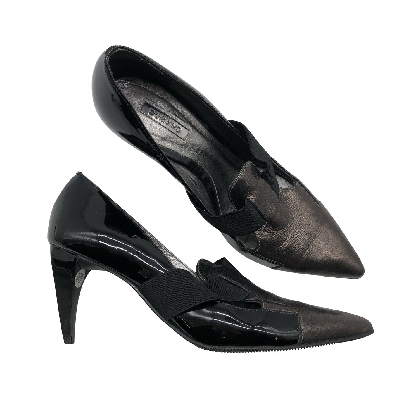 Naisten Dumond - Korkokengät, koko 38 - Musta (1)
