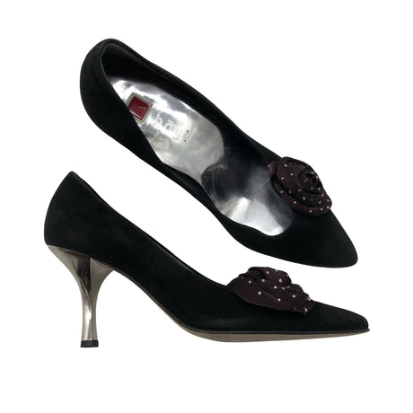 Naisten Högl - Korkokengät, koko 37 - Musta ()