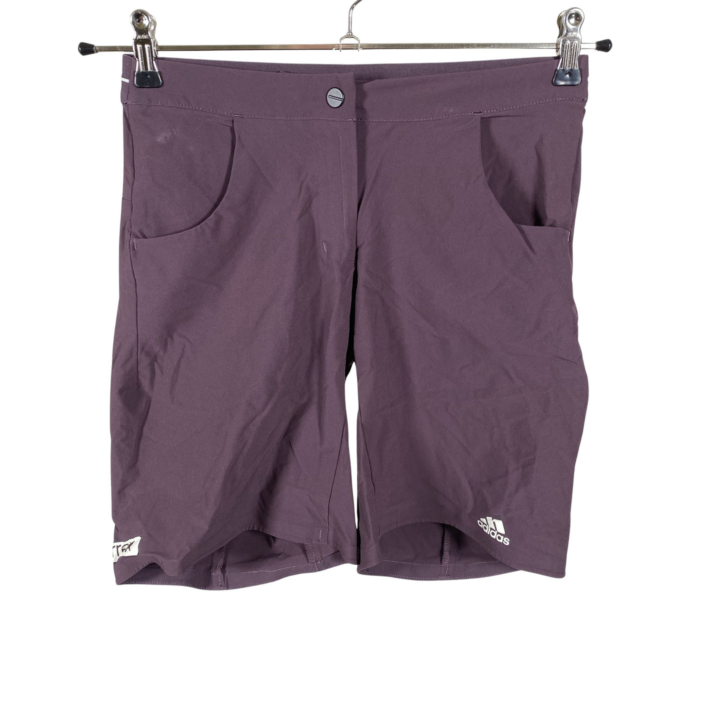 Naisten Adidas - Urheilushortsit, koko 34 - Viininpunainen (1)