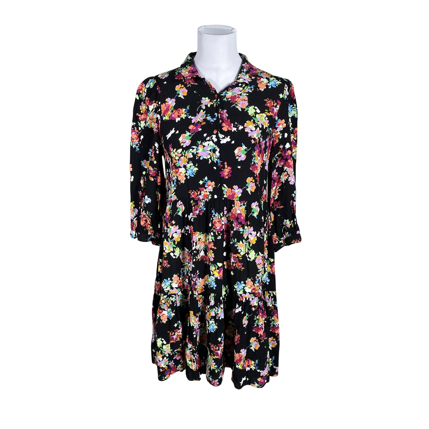 Naisten Y.A.S - Sifonkimekko, koko 36 - Musta (1)