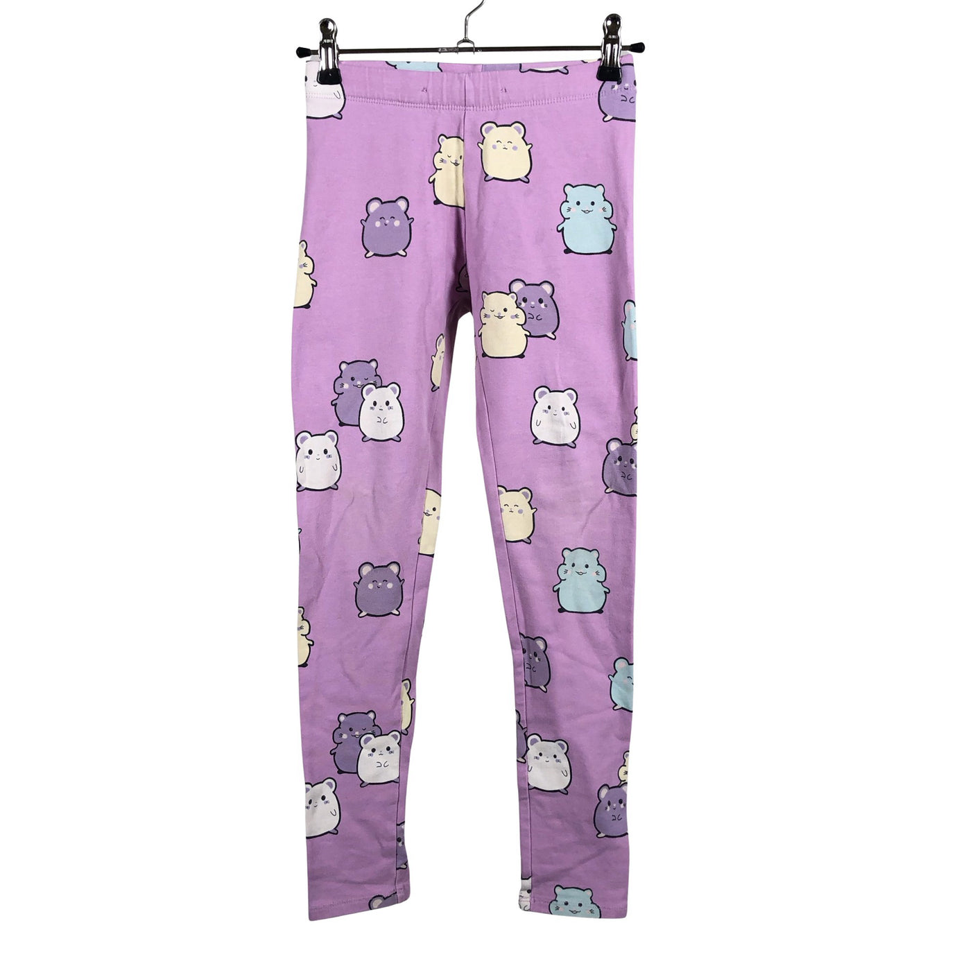 Tyttöjen Lindex - Leggingsit, koko 134 - 140 - Vaaleanpunainen (1)