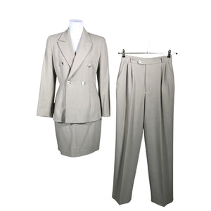 Naisten Ritva Falla - Jakkupuku, koko 36 - Beige (1)