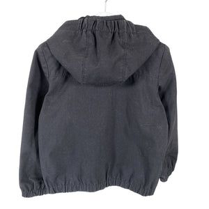 Unisex Mini Rodini - Välikausitakki, koko 116 - 122 - Musta (2)