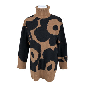 Naisten Marimekko - Neulepaita, koko 36 - Ruskea (1)