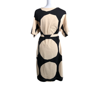Naisten Marimekko - Trikoomekko, koko 38 - Musta (2)