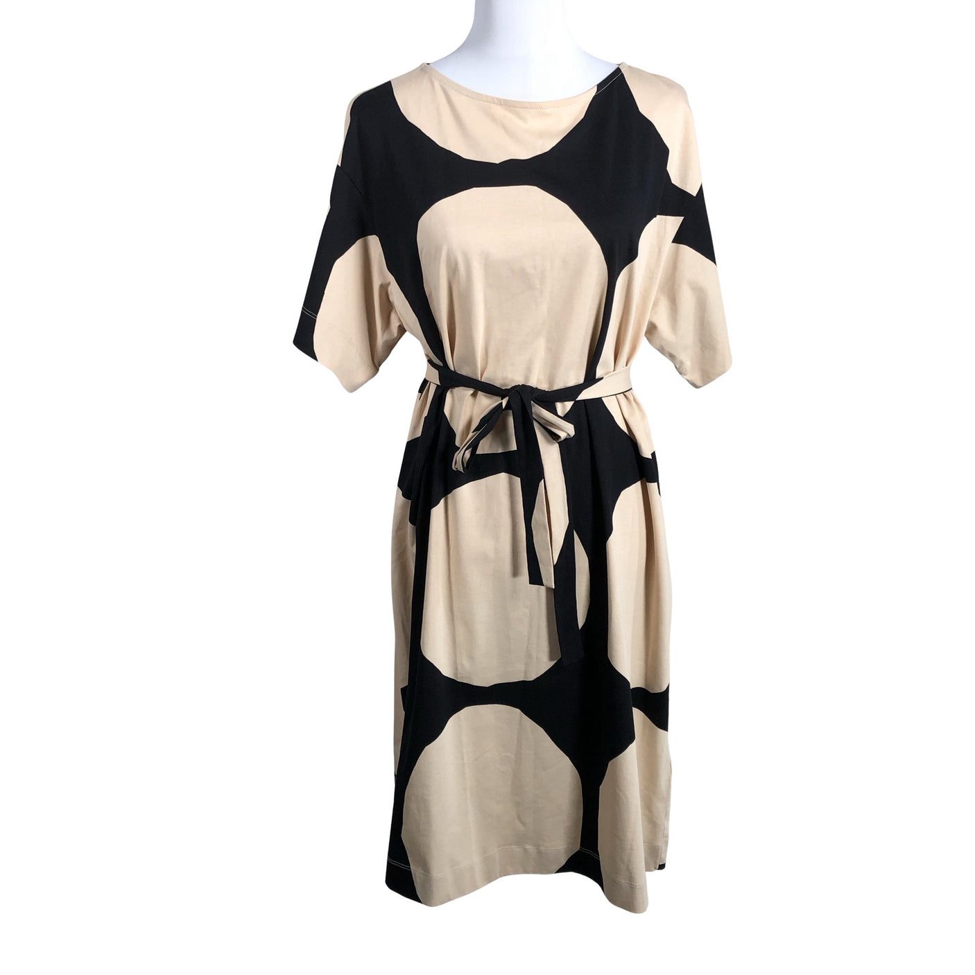 Naisten Marimekko - Trikoomekko, koko 38 - Musta (1)