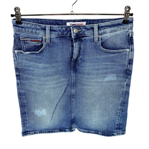 Naisten Tommy Jeans (Tommy Hilfiger) - Farkkuhame, koko W27 - Sininen (1)