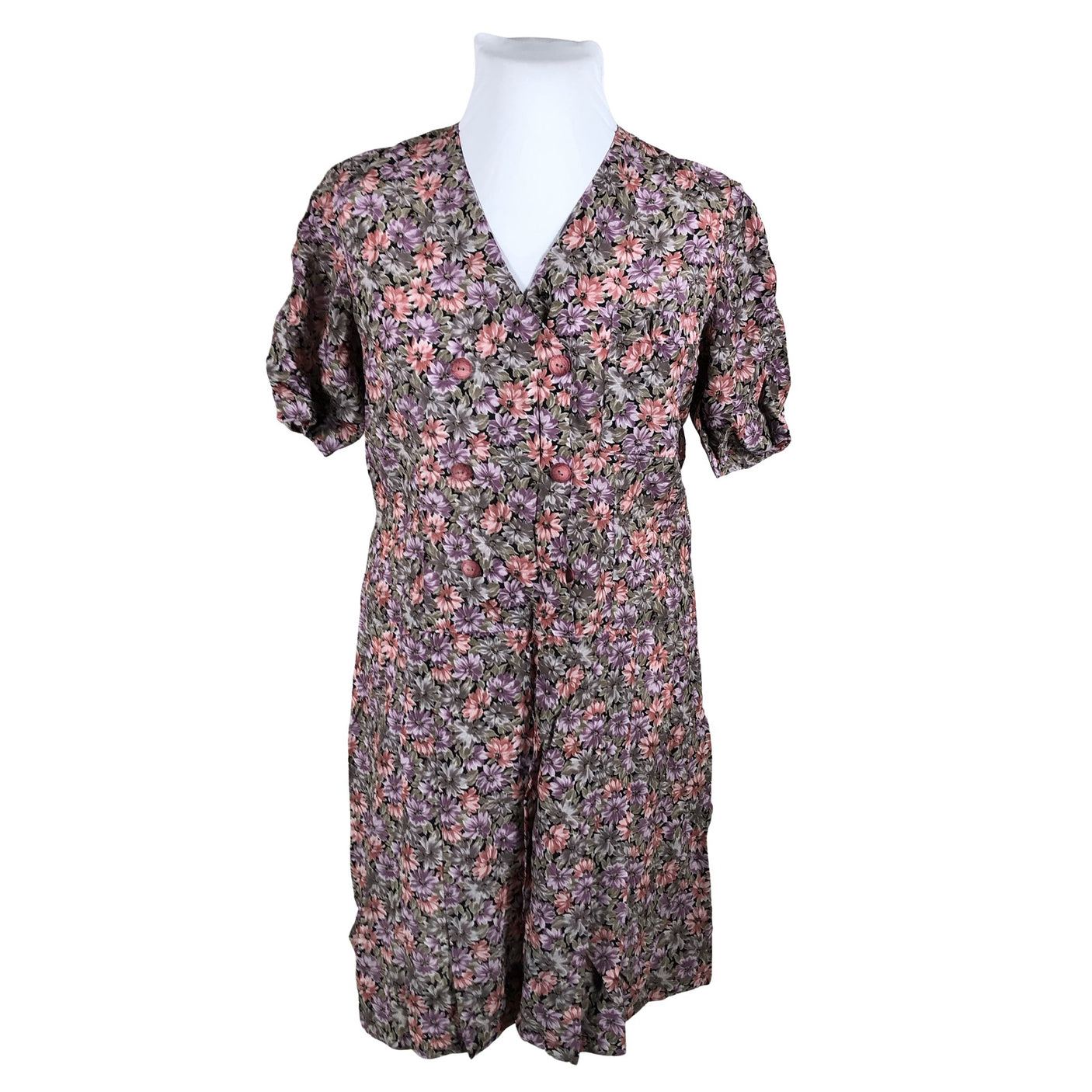 Naisten Handmade - Sifonkimekko, koko 44 - Musta (1)