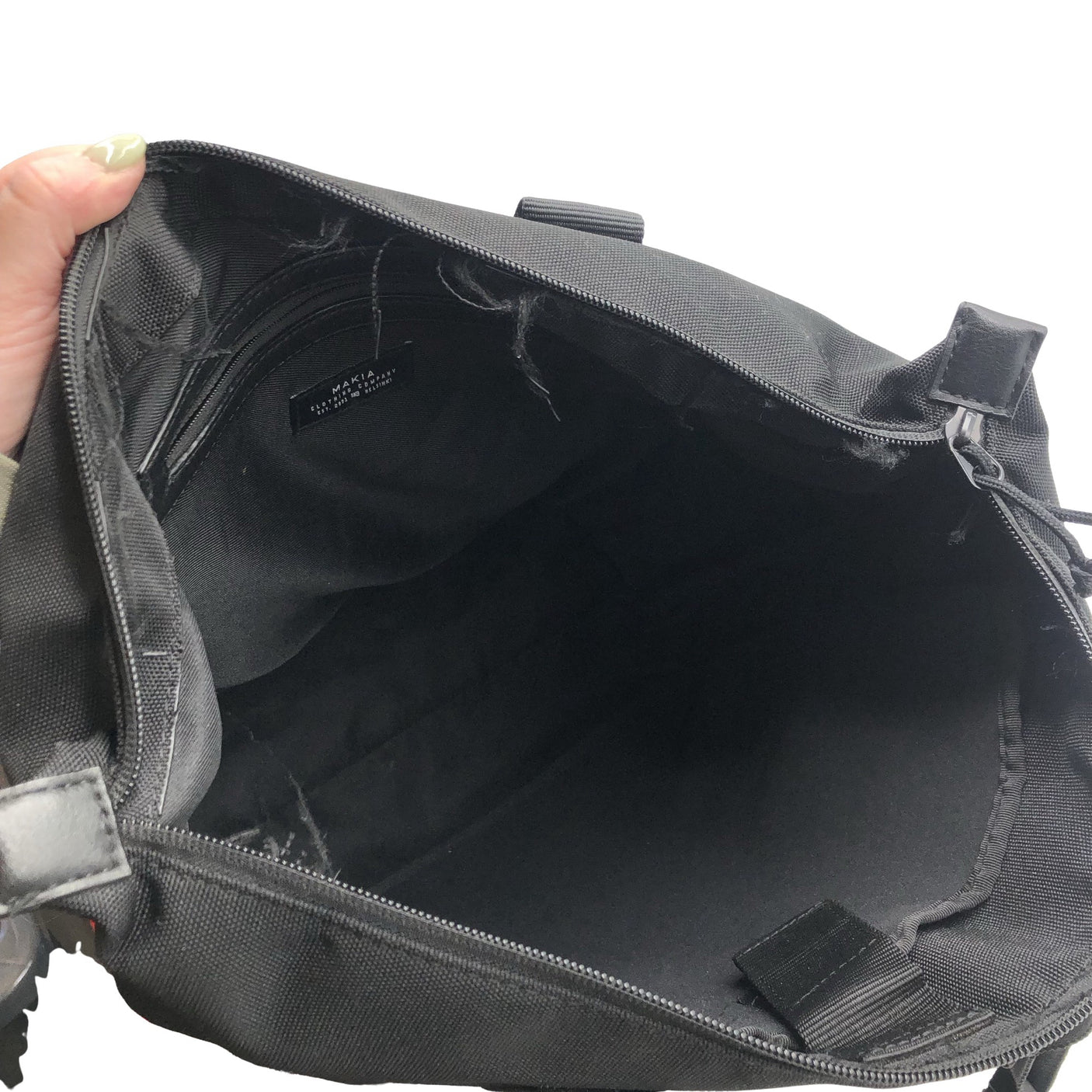Unisex Makia - Käsilaukku, koko Maxi - Musta (3)