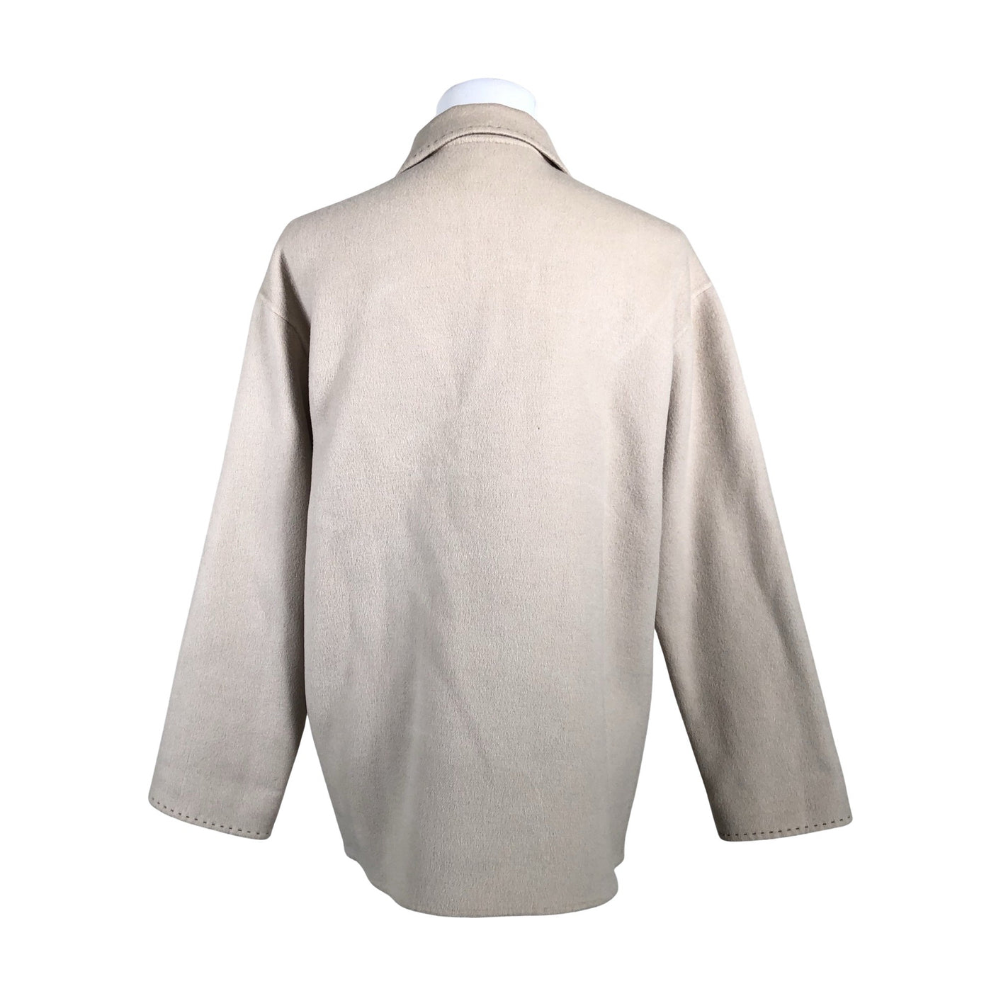 Naisten Ritva Falla - Villakangastakki, koko 34 - Beige (3)